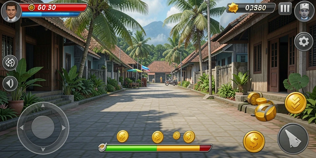 Tampilan awal aplikasi yang menarik dan user-friendly.