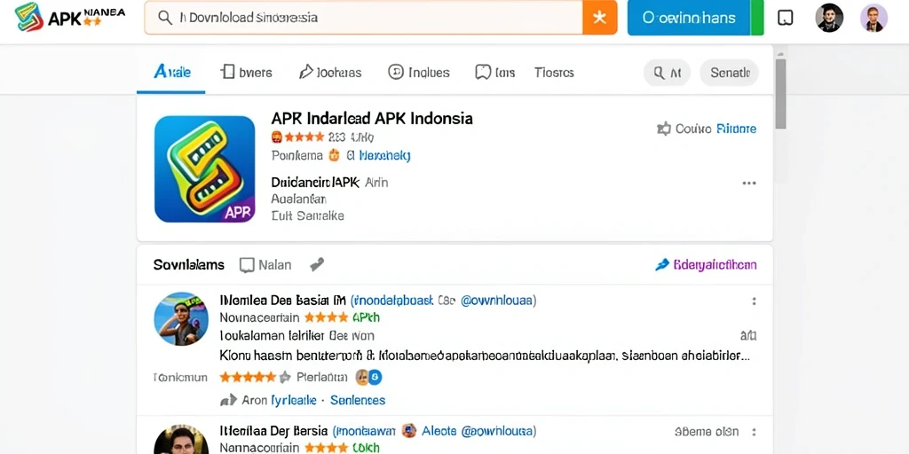 Tampilan awal aplikasi dengan desain modern.