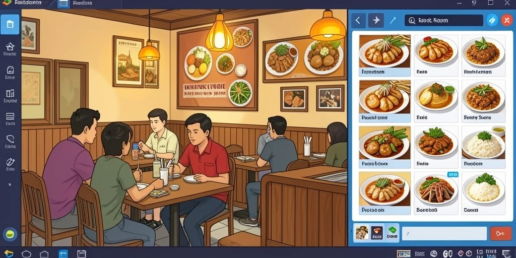 Tampilan antarmuka yang menarik dan user-friendly.